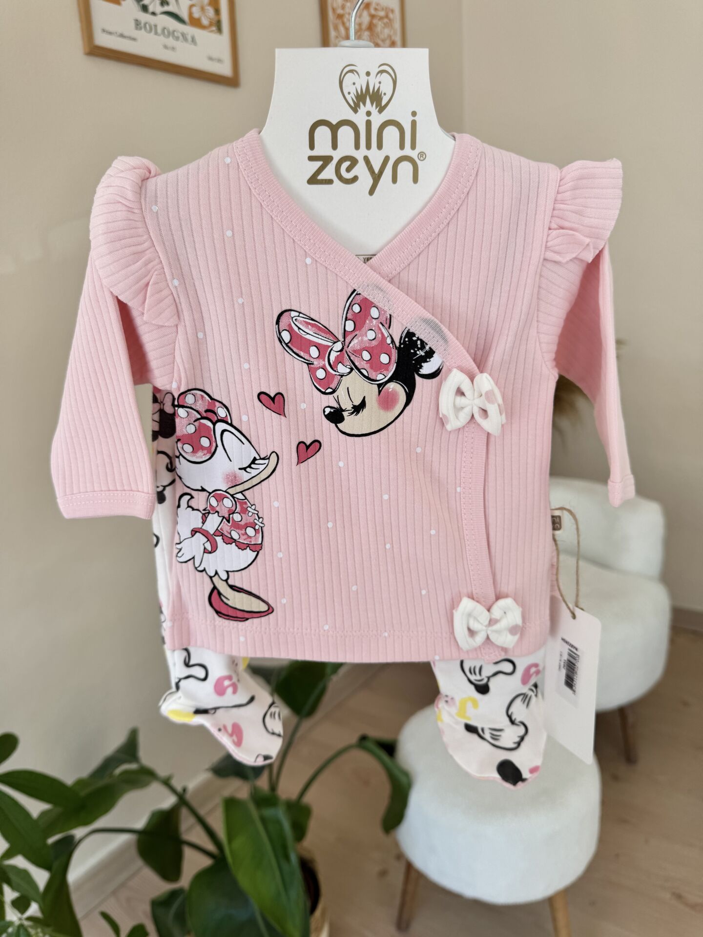 Pembe mikili 5’li set